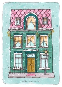 kersthuisje christmas house