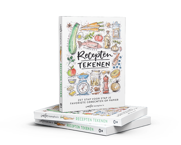 Recepten Tekenen Carla Kamphuis